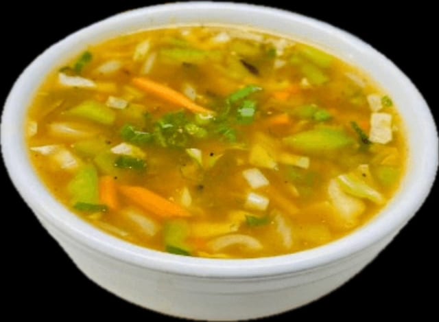 Veg Hot and Sour soup.