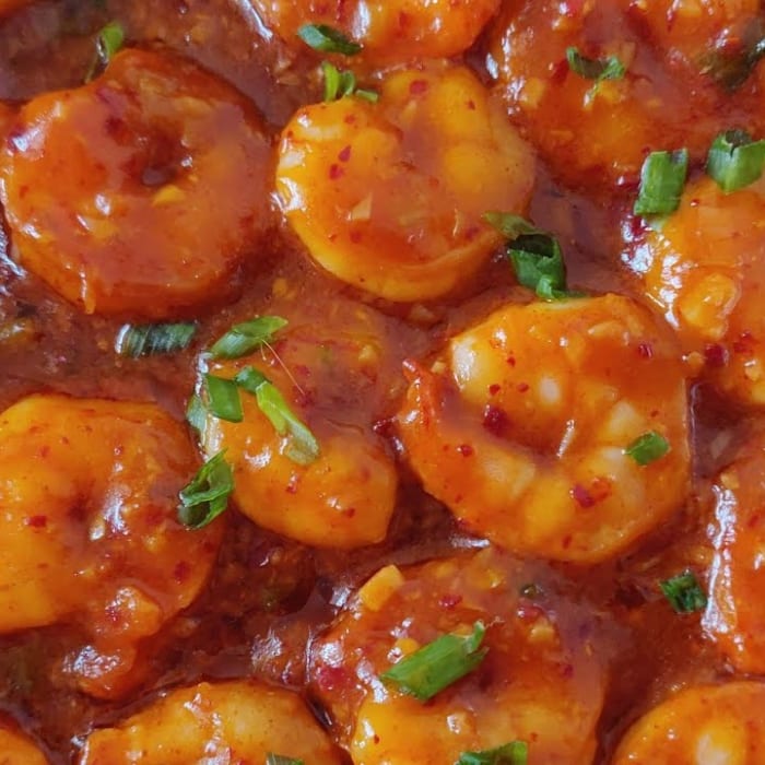 Shrimp Chilli.